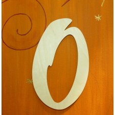  Buchstabe Schreibschrift 200mm - O - Buchstaben