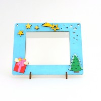 Bastelset, Kreativset Bilderrahmen mit Tannenbaum