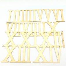 Römische Ziffern 12 cm Hoch Römische Zahlen 1 bis 14