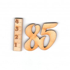 Geburtstagszahl "85" 33mm 