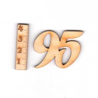 Geburtstagszahl "95" 33mm 