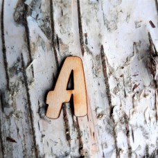 Holzbuchstabe A 21 mm