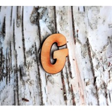 Holzbuchstabe "G" 30 mm