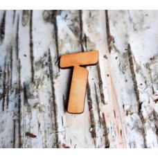 Holzbuchstabe "T" 30mm