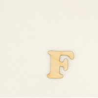 Breite Druckbuchstaben CB 80 mm - F