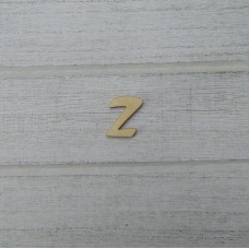 Holzbuchstabe Forte "Z" 21mm aus Naturholz