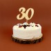 Geburtstag Tortenstecker Zahl 30, Cake Topper Sahnetorte