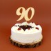 Tortenstecker Zahl 90 für das Geburtstagskind, Cake Topper