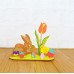 Bastelset, Kreativset Osterhase trifft Küken - Tulpe