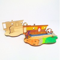 Bastelset, Kreativset Hausboot