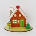 Bastelset Kreativset Lebkuchenhaus
